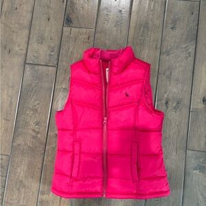 Old Navy Pink Puffer Vest